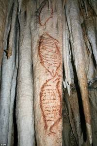 Изображения «тюленей» из пещеры Нерха, Испания.