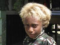 Меланезиец-блондин (Соломоновы острова)