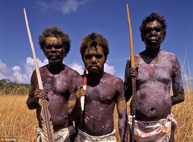 Аборигены севера Австралии. Источник: http://www.dailymail.co.uk/